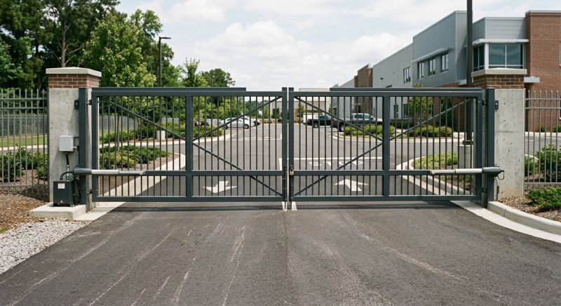Commercial Gate Installation in Plano, TX