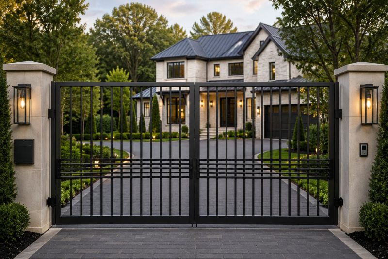 Electric Gate Installation in Plano, TX