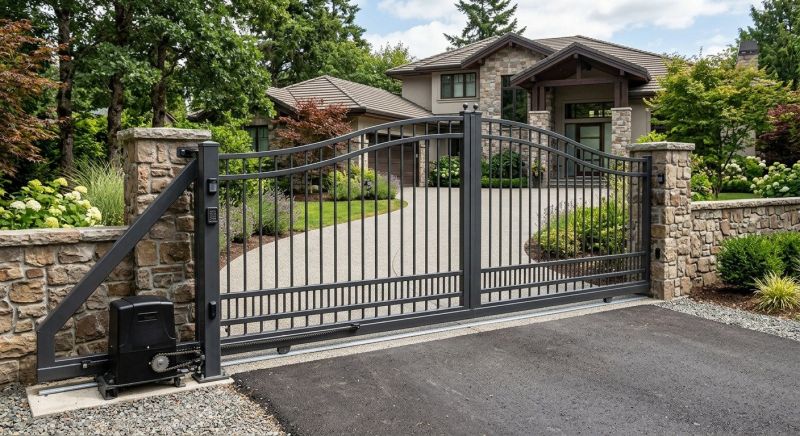 Entrance Gate Installation in Alpharetta, GA