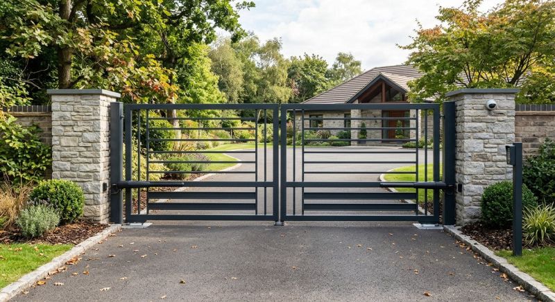 Main Gate Installation in Boca Raton, FL