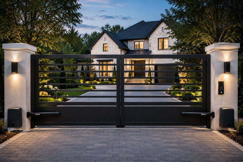 Motorized Gate Installation in Mcdonough, GA