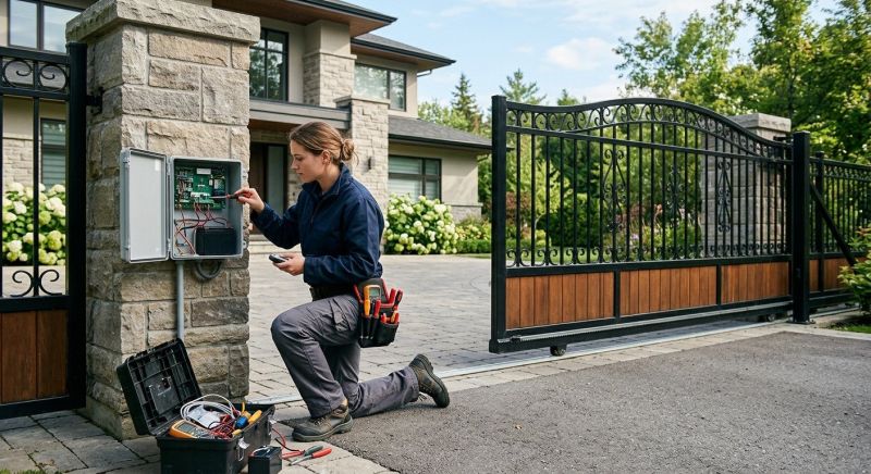 Remote Control Gate Service in Alpharetta, GA