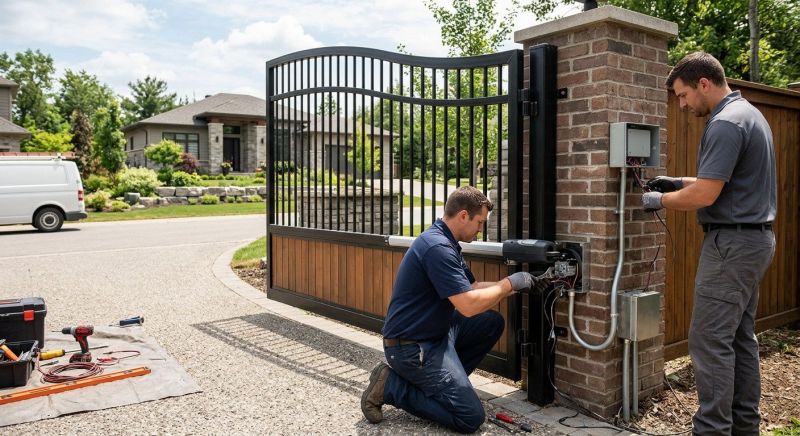 Gate Entry System Installation in Plano, TX